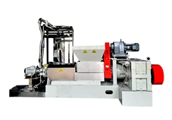 雙挽式水下切造粒機